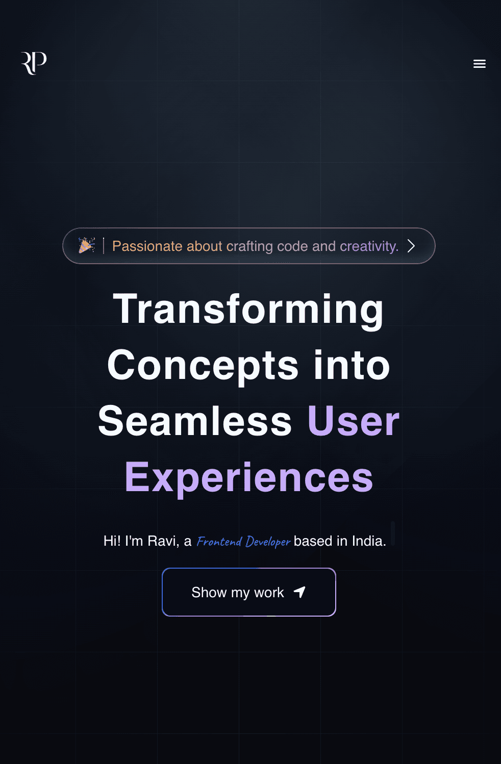 Portfolio Website